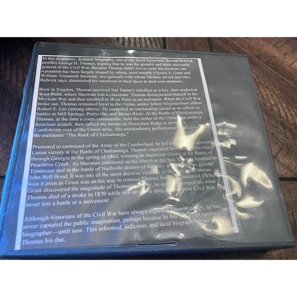 Master of War: The Life of General George H. Thomas Audiobook CD Bobrick - Picture 4 of 4